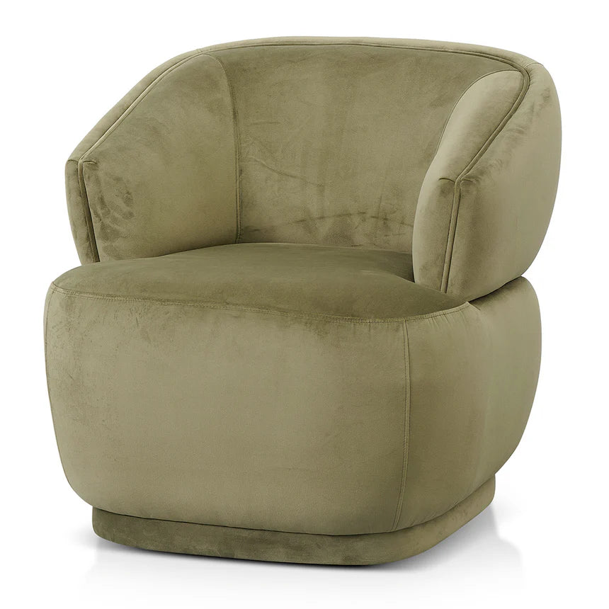 Tranquility Fabric Armchair - Sage Green