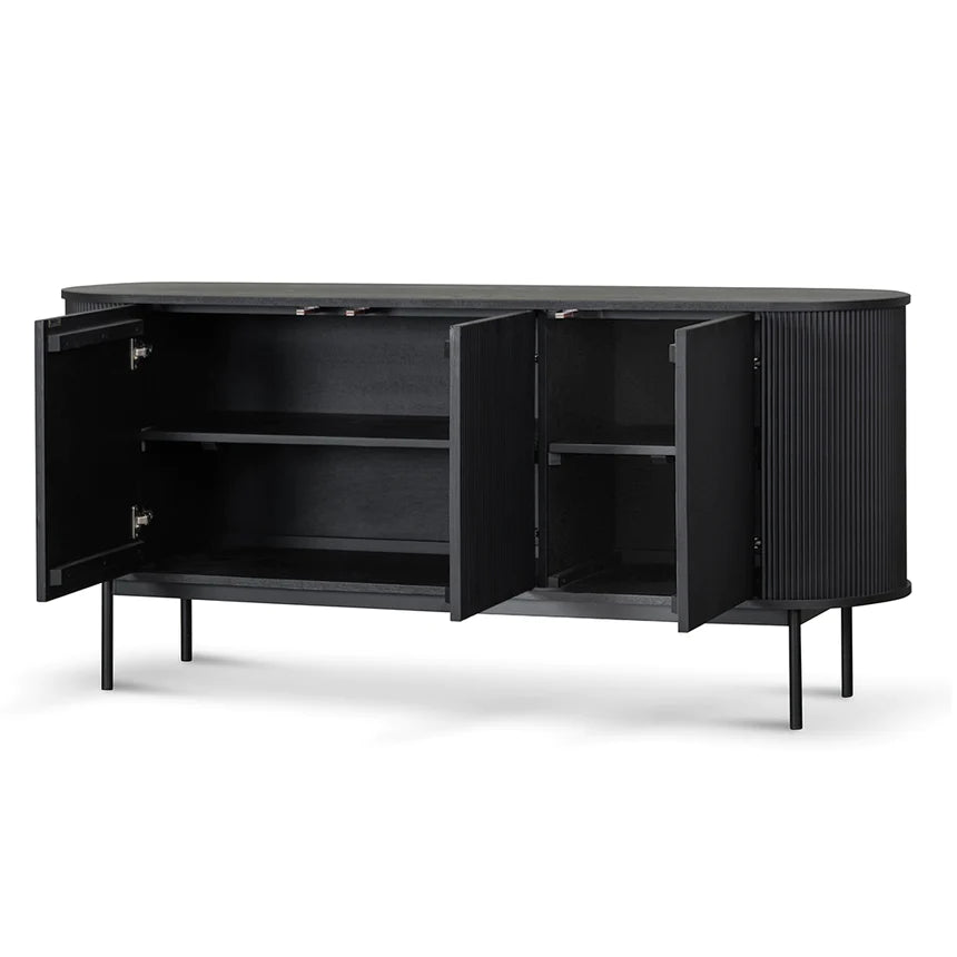 Transcendental Tray Side Table 165cms - Black