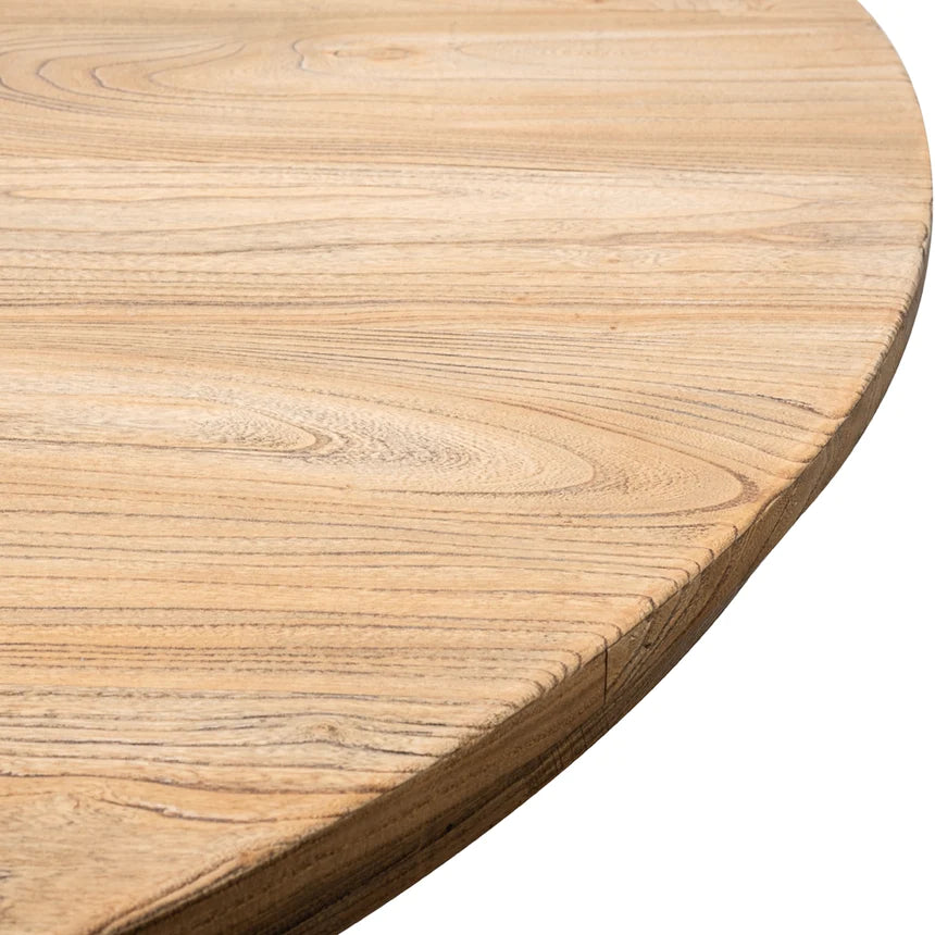 Transitional Wooden Dining Table 140cms - Natural