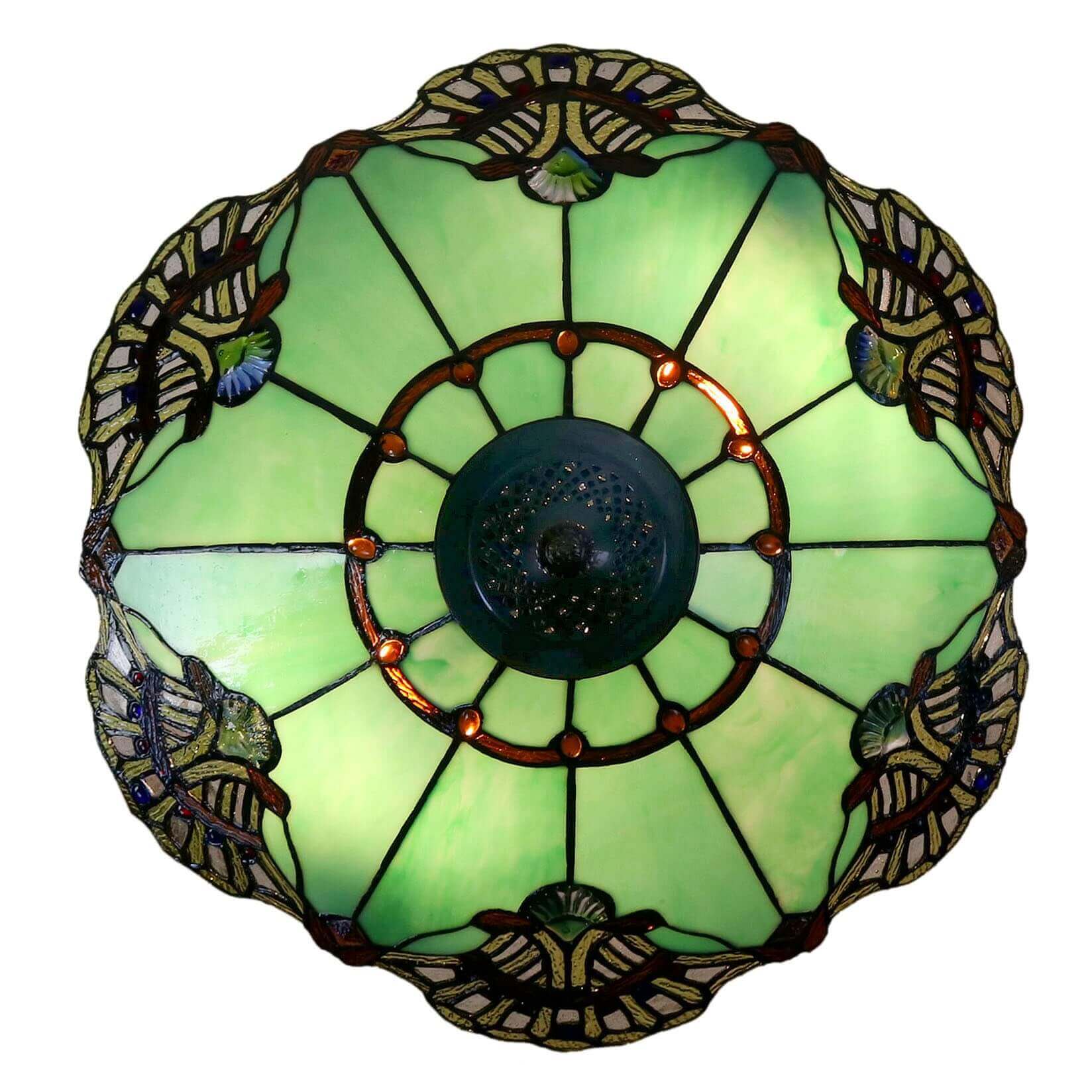 Triangle Aurora Tiffany Glass Floor Lamp (Available in 4 Colors)