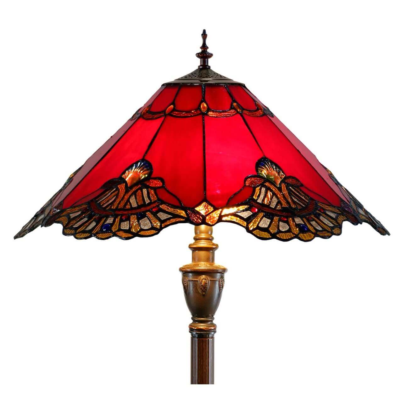 Triangle Aurora Tiffany Glass Floor Lamp (Available in 4 Colors)