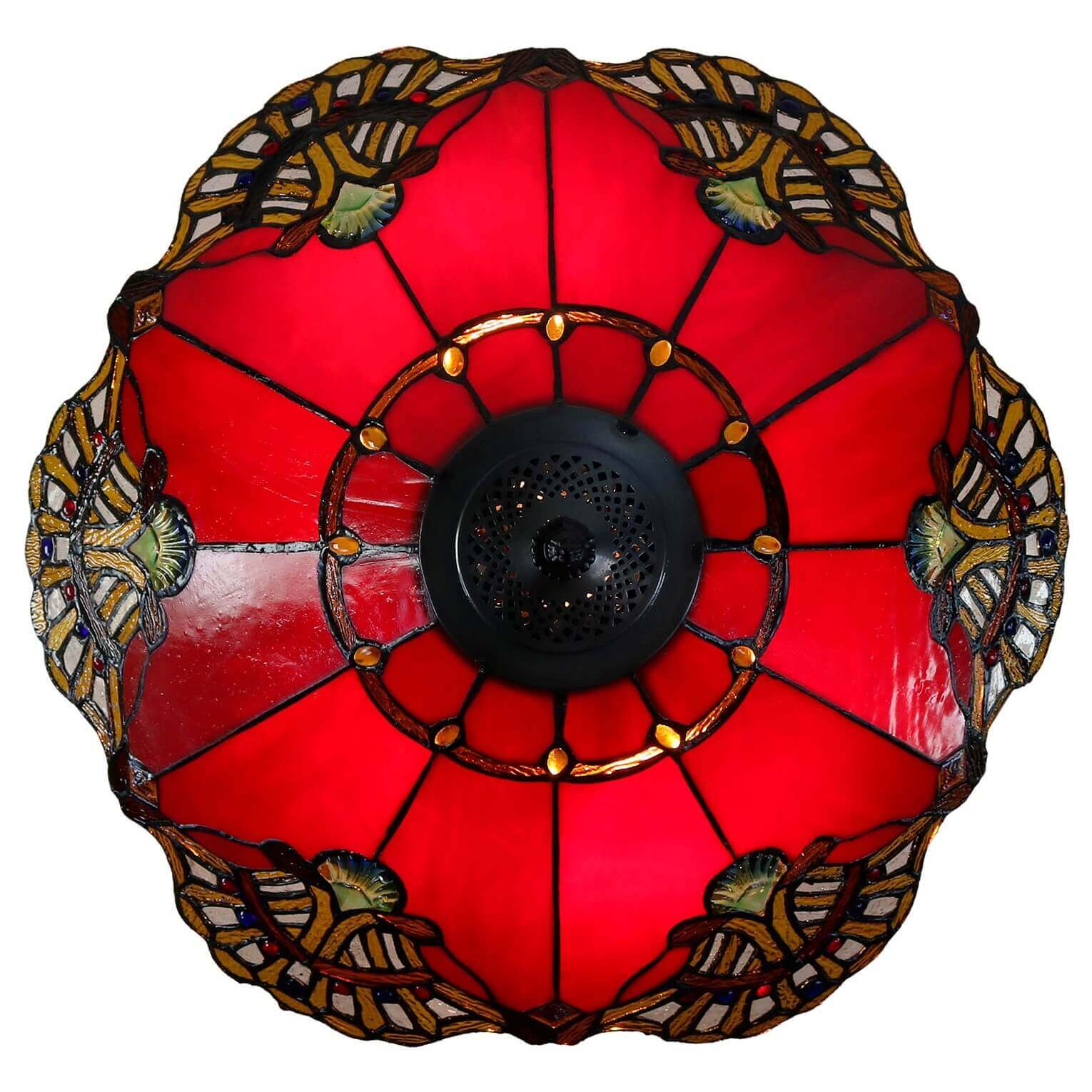 Triangle Aurora Tiffany Glass Floor Lamp (Available in 4 Colors)