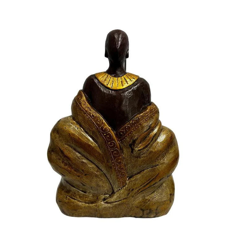 Tribal Lady with Necklace Ornament Decor - 19x7x25cms