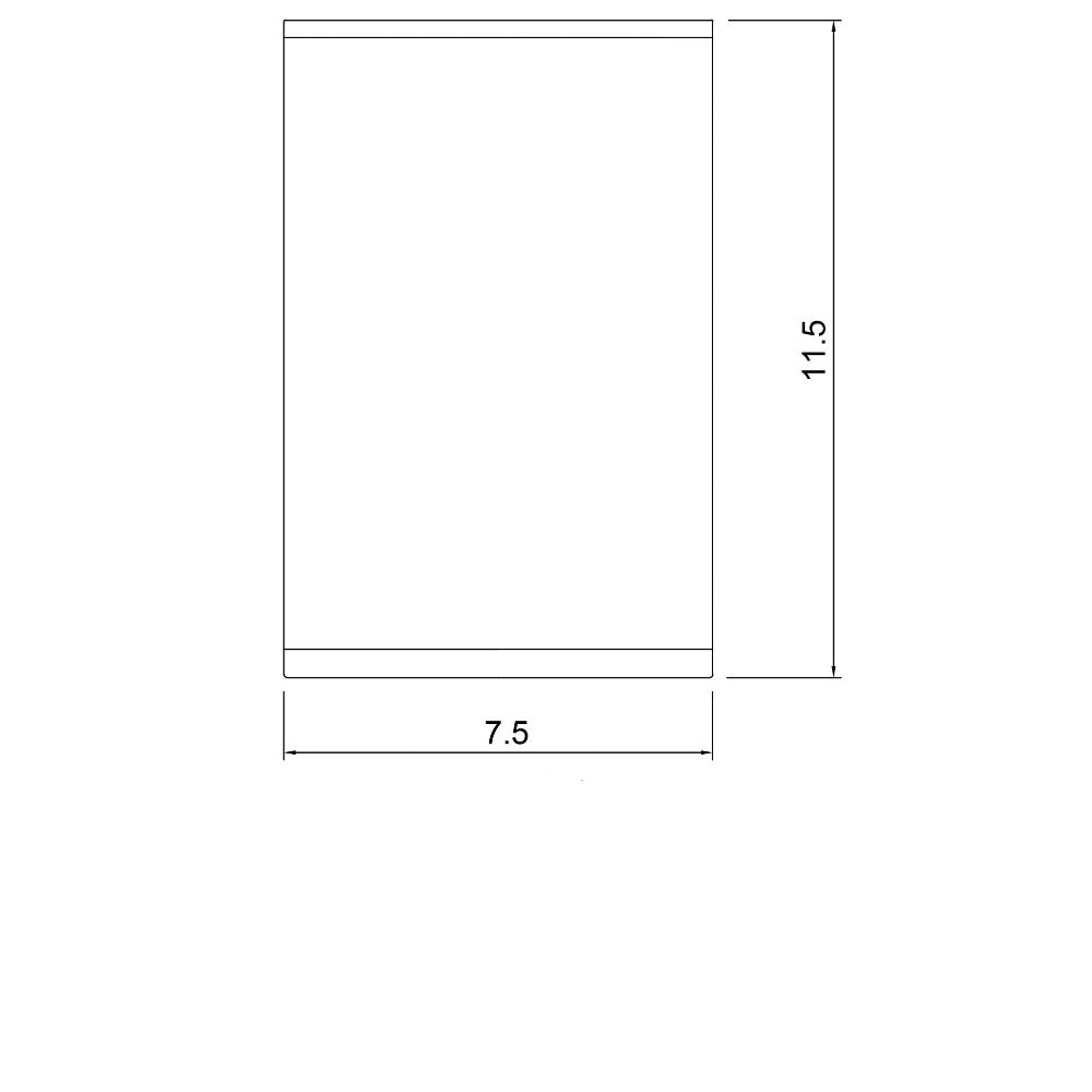 Tricolor LED Surface Mount Canister - (Available in 2 Colors)