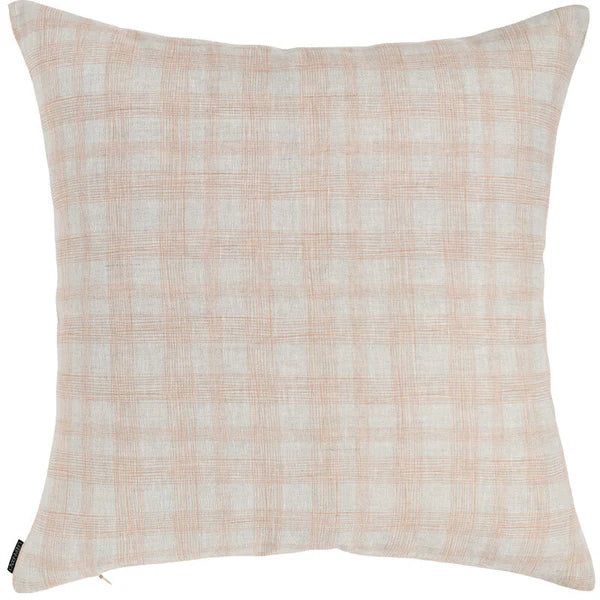 Tropical Sunset Square Linen Cushion with Feather Insert - 50x50cms