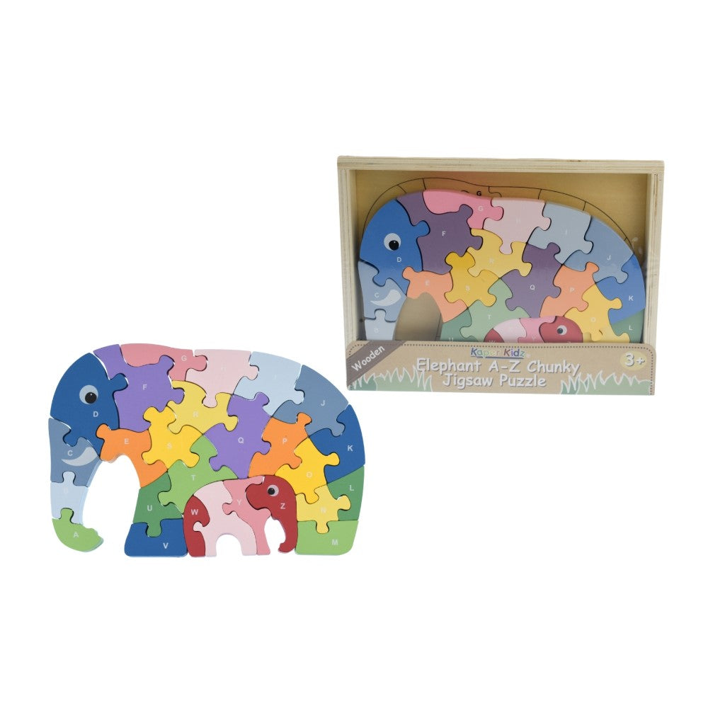 Trunky the Elephant - A–Z Chunky Jigsaw Puzzle