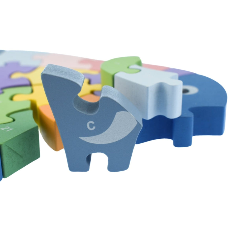 Trunky the Elephant - A–Z Chunky Jigsaw Puzzle