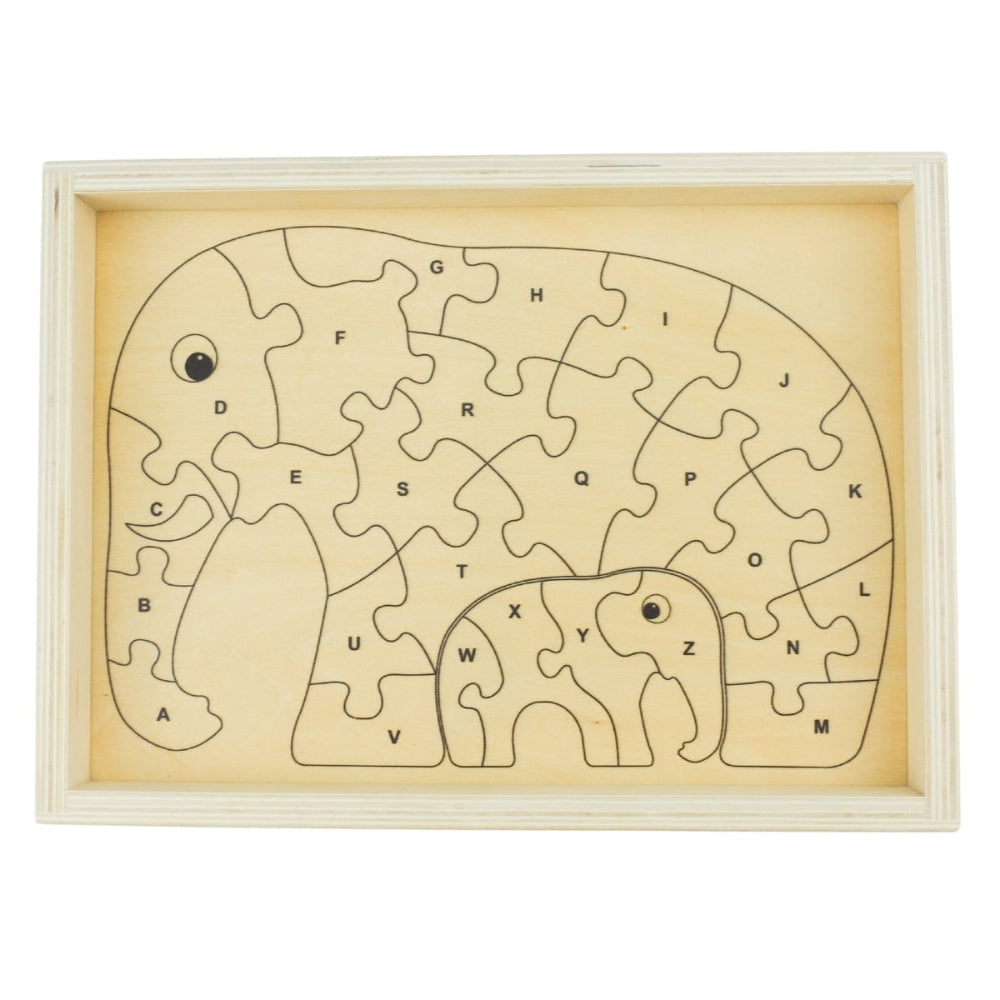 Trunky the Elephant - A–Z Chunky Jigsaw Puzzle