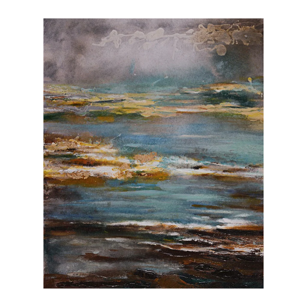 Twilight Gel Canvas Painting 75 x 100cms