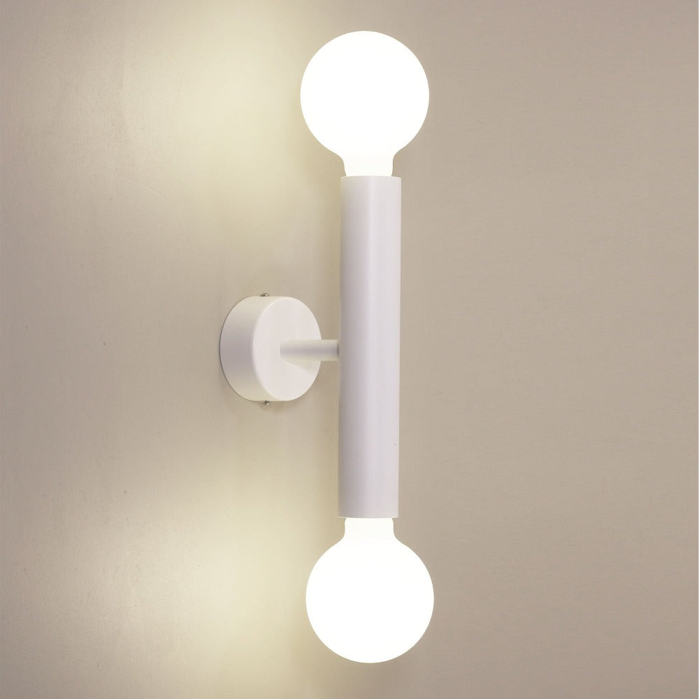 Twin Metal Vanity Wall Light (Available in 3 Colors)
