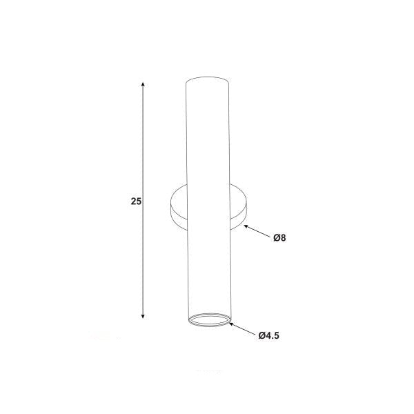 Twin Metal Vanity Wall Light (Available in 3 Colors)