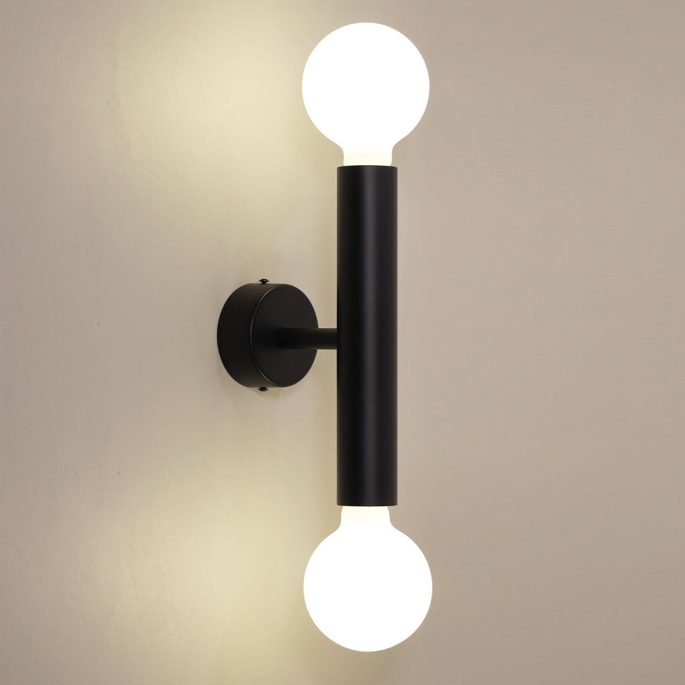Twin Metal Vanity Wall Light (Available in 3 Colors)