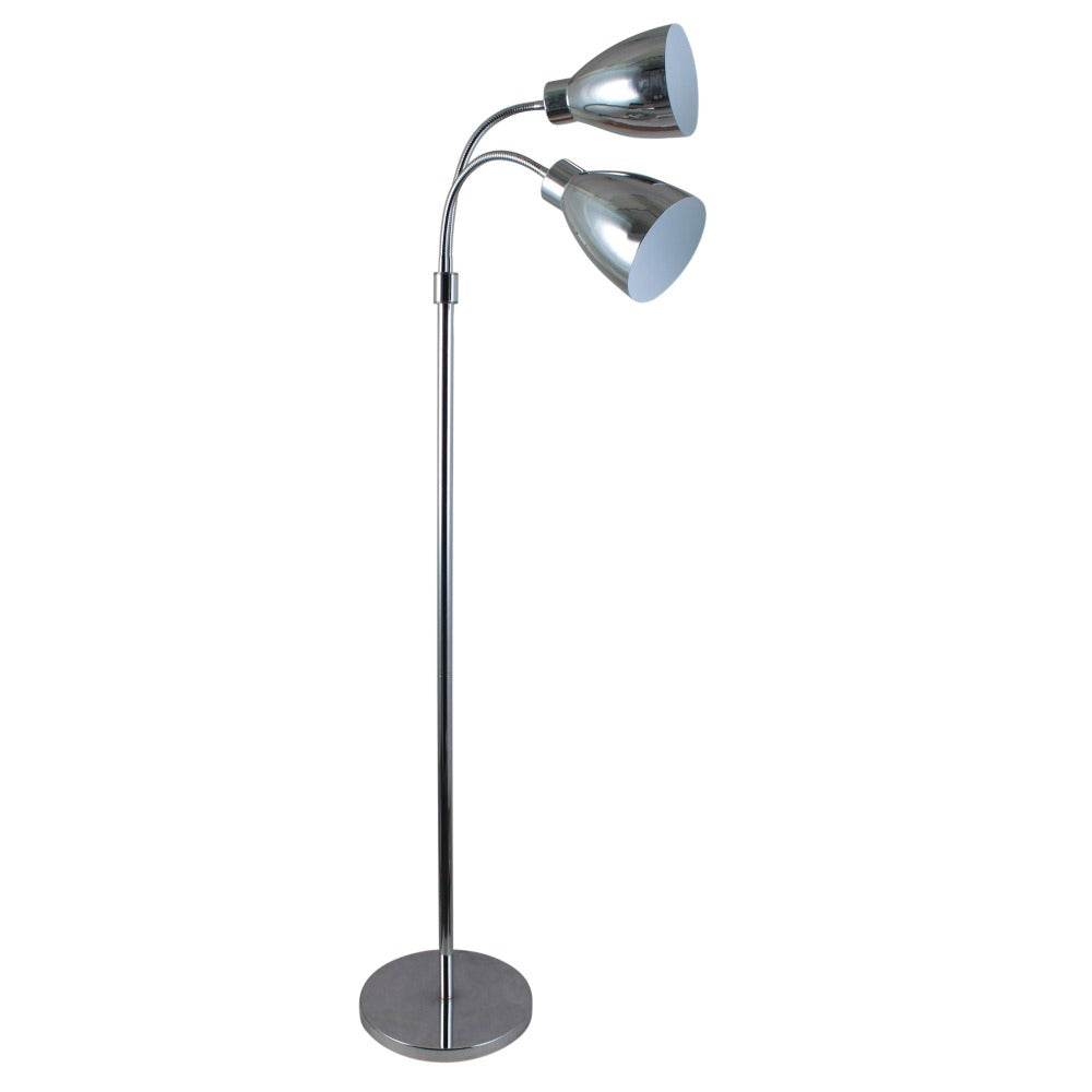 Twin Classic Flexible Neck Finish Lamp (Available in 2 Colors)