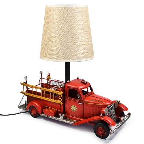 USB powered LED Lamp Fire Engine - Red
