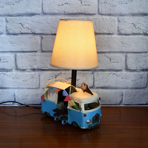 USB powered LED Lamp Ice Cream Van - Blue