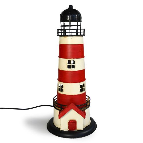 USB powered LED Lamp Lighthouse - Red