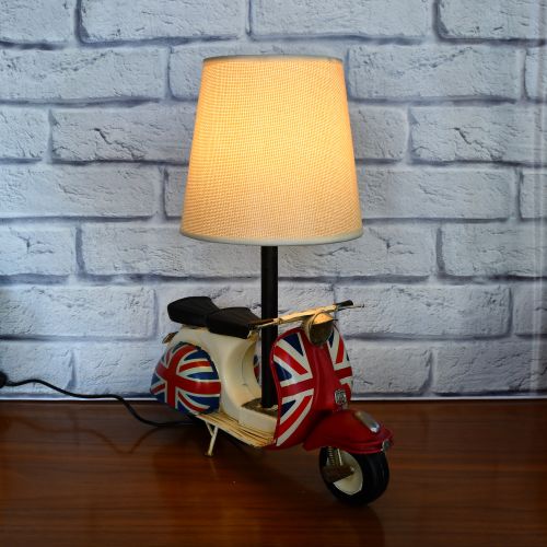USB powered LED Lamp Scooter - Union Jack