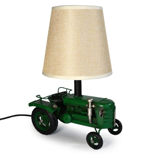 USB powered LED Lamp Tractor - Green