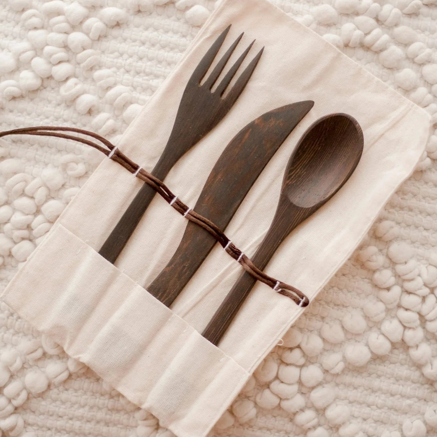 Unique Adult Wooden Utensil Set