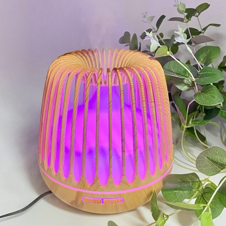 Unique Designer Wooden Aroma Diffuser - Available in 2 Colors