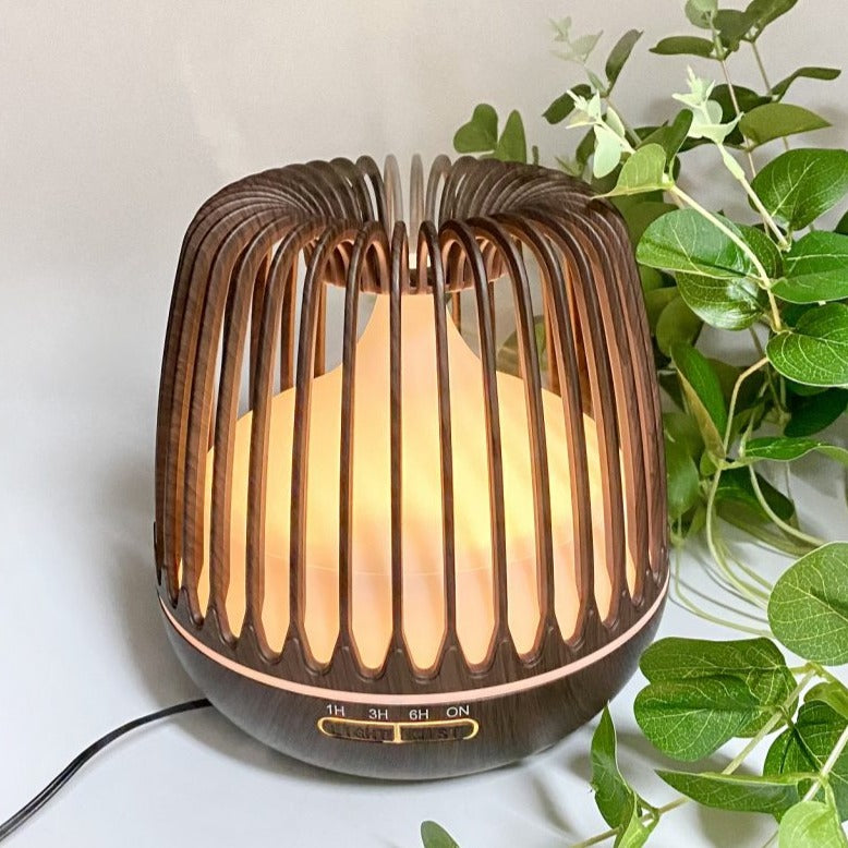 Unique Designer Wooden Aroma Diffuser - Available in 2 Colors