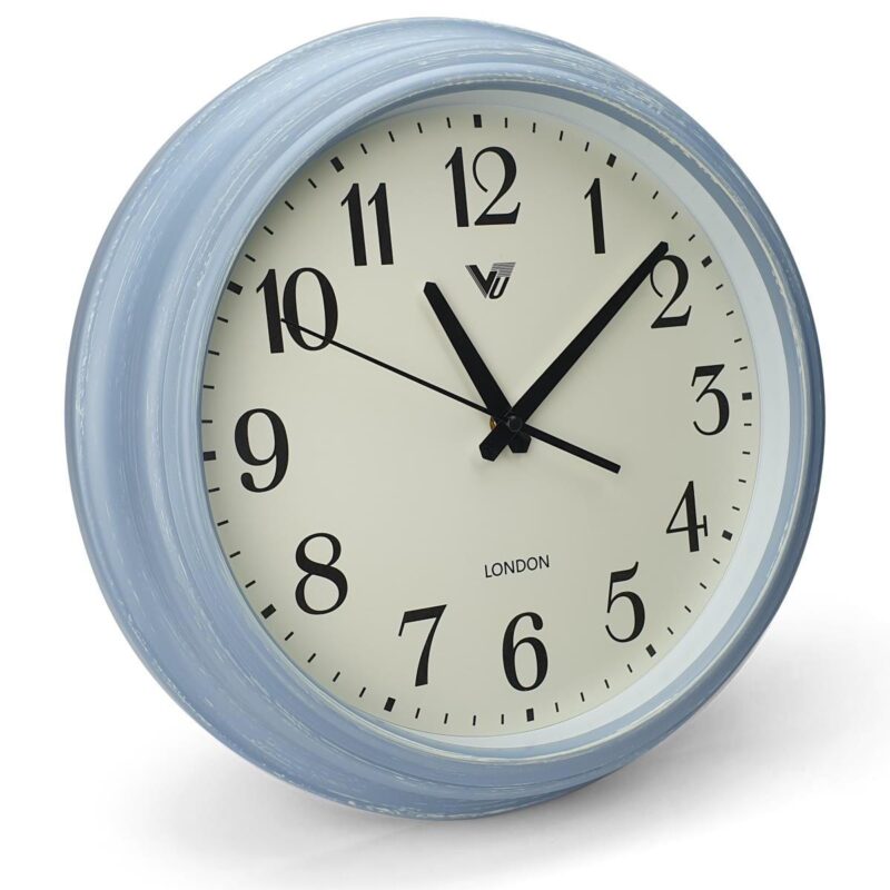 Unique Home Style Wall Clock 35.5cms - Available in 2 Colors