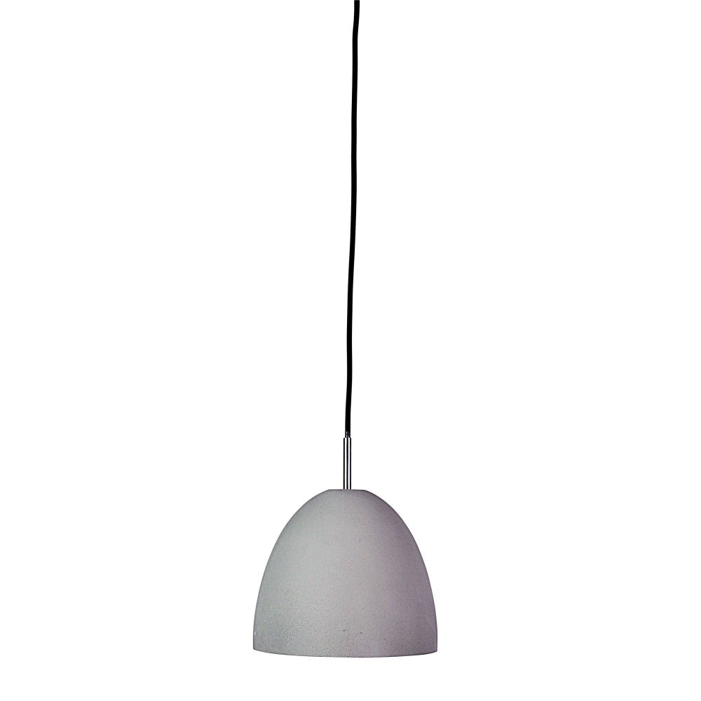 Urban Conical-Shaped Concrete Pendant Light