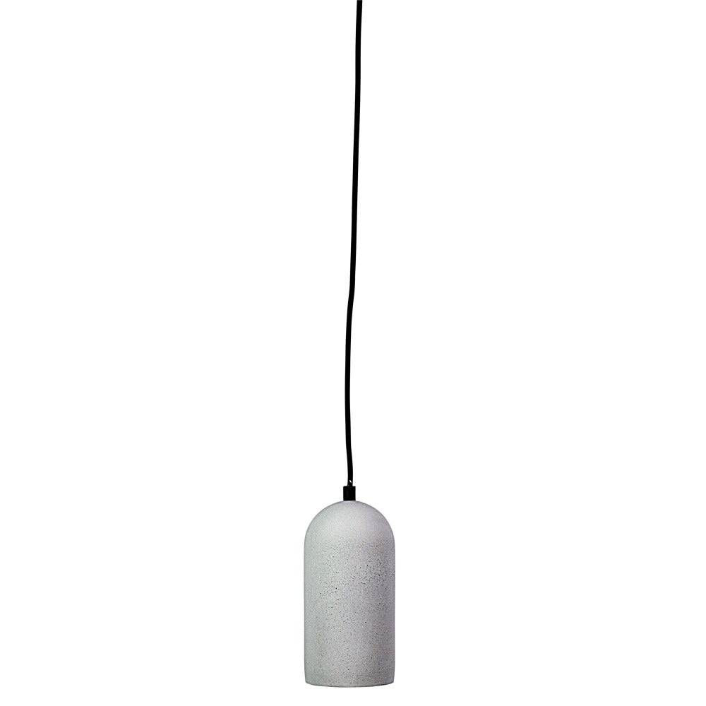 Urban Cylinder-Shaped Concrete Pendant Light