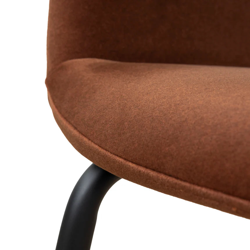 Urban Metal Black Dining Chairs - Set of 2