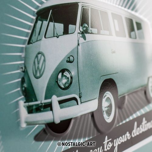 Volkswagen Bulli Metal Sign (Available in 2 Sizes)