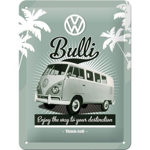 Volkswagen Bulli Metal Sign (Available in 2 Sizes)