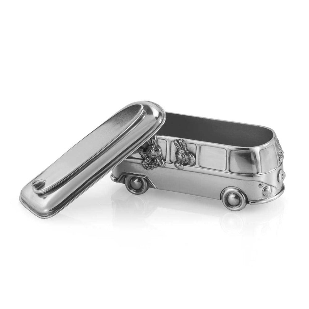 Royal Selangor Bunnies Kombi Surfie Pewter Van Container