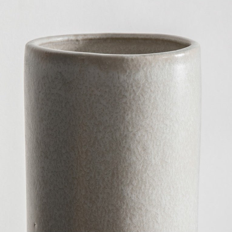 Vase with Unusual Shape and Textured Elegance