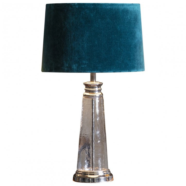 Velvet Elegance Table Lamp - Atlantic