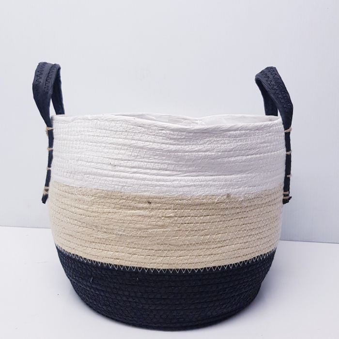 Venus Tri-Color Round Storage Basket -Set of 3