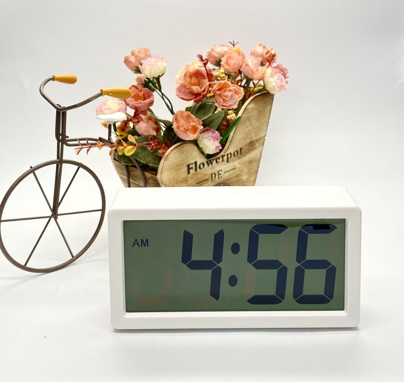 Wooden Wonder Digital Tabletop Clock - Available in 2 Colors