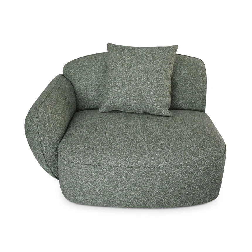 Versatile Style 3-Seater Right Chaise Sofa - Green
