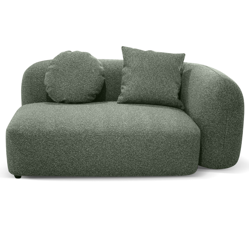 Versatile Style 4-Seater Fabric Sofa - Green