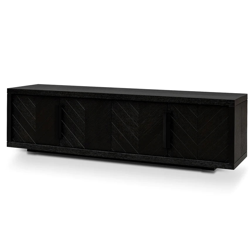 Versatile Visual TV Unit 180cms - Black