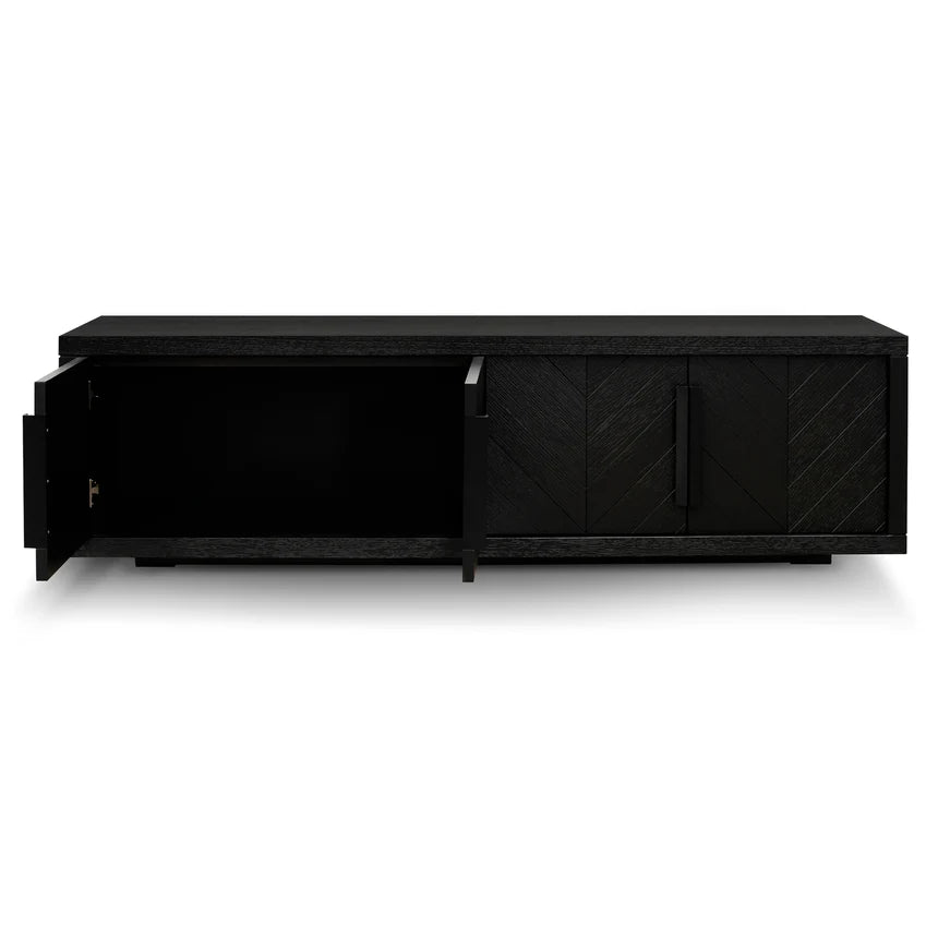 Versatile Visual TV Unit 180cms - Black