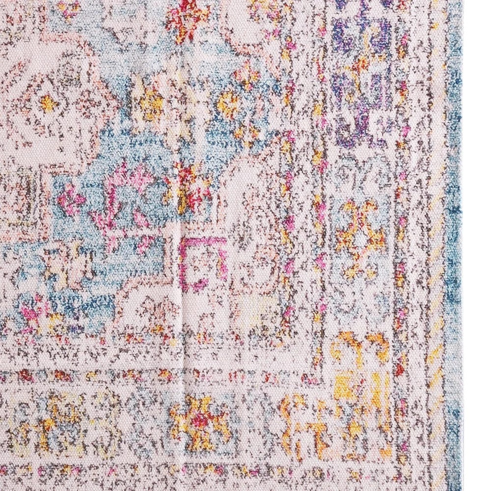 Vibrant Souk Boho Cotton & Wool Rug