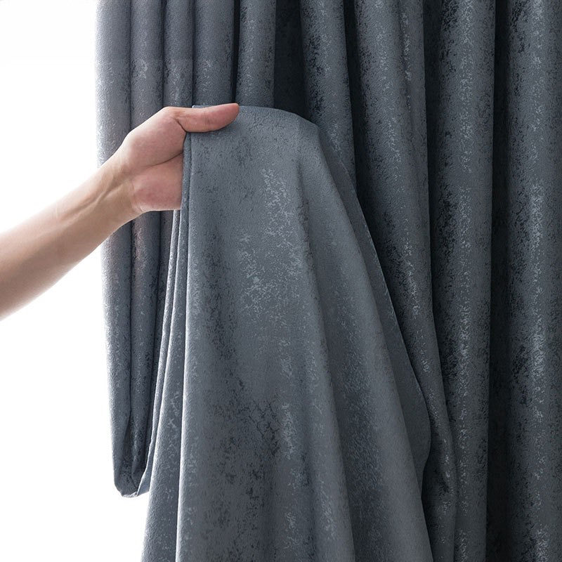 Vibrant Plain Blackout Curtains 100cms - (Pencil Pleat)