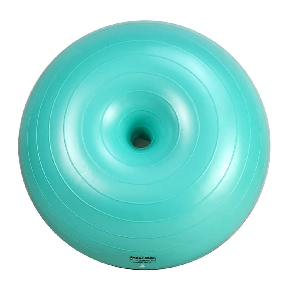 Vibrant and Kid-Friendly Donut Balance Ball - Green