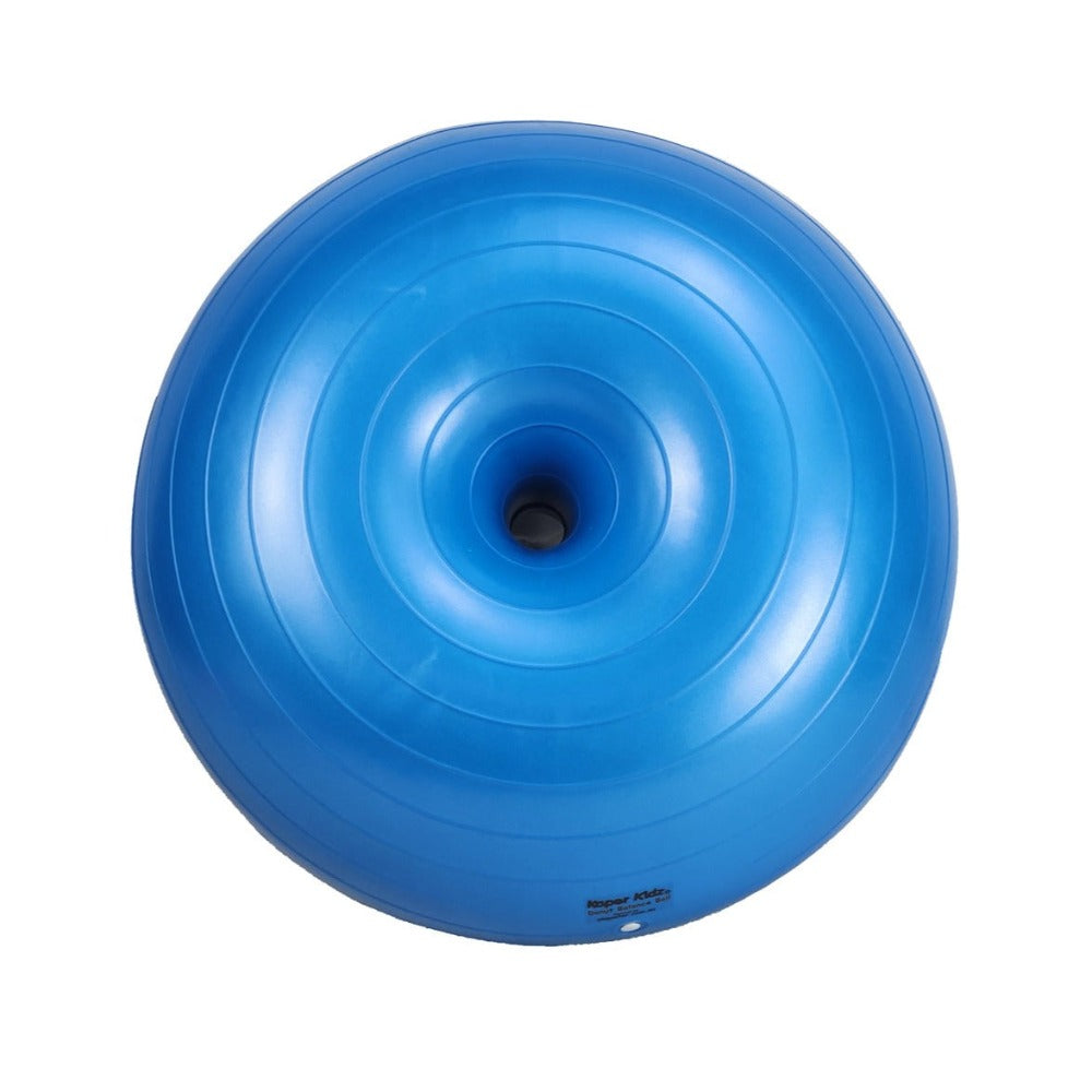 Vibrant and Kid-Friendly Donut Balance Ball - Blue