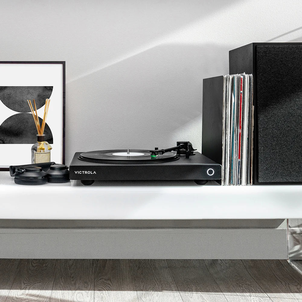 Victrola Hi-Res Onyx INT Turntable - Black