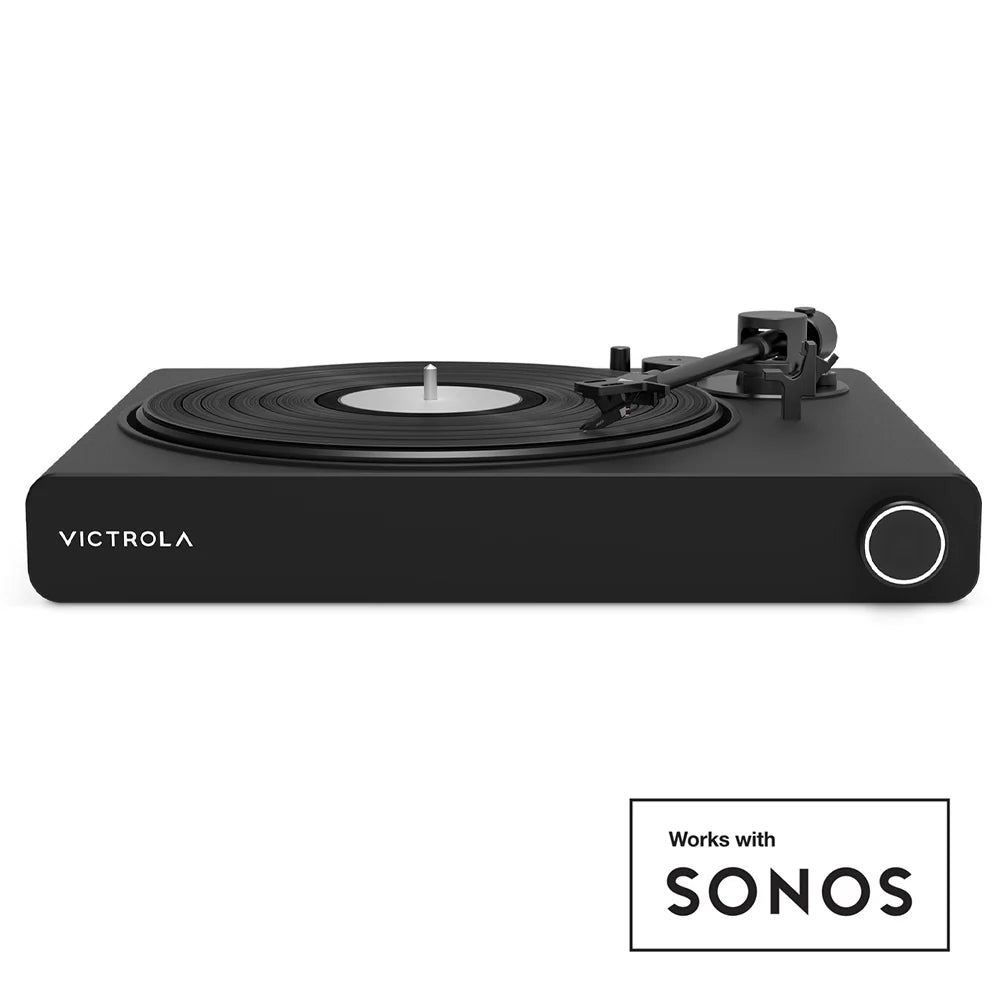 Victrola Stream Onyx Turntable + Stand - Natural