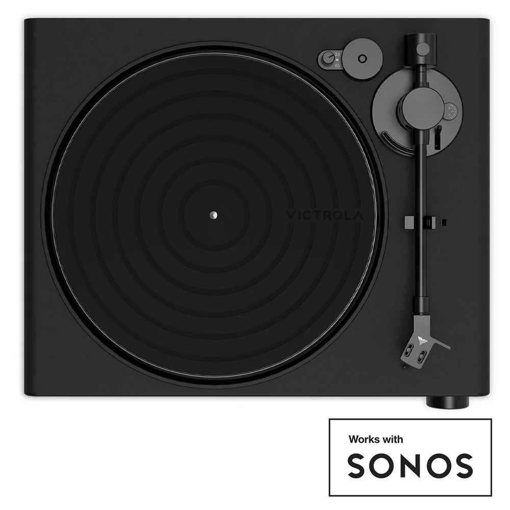 Victrola Stream Onyx Turntable + Stand - Natural