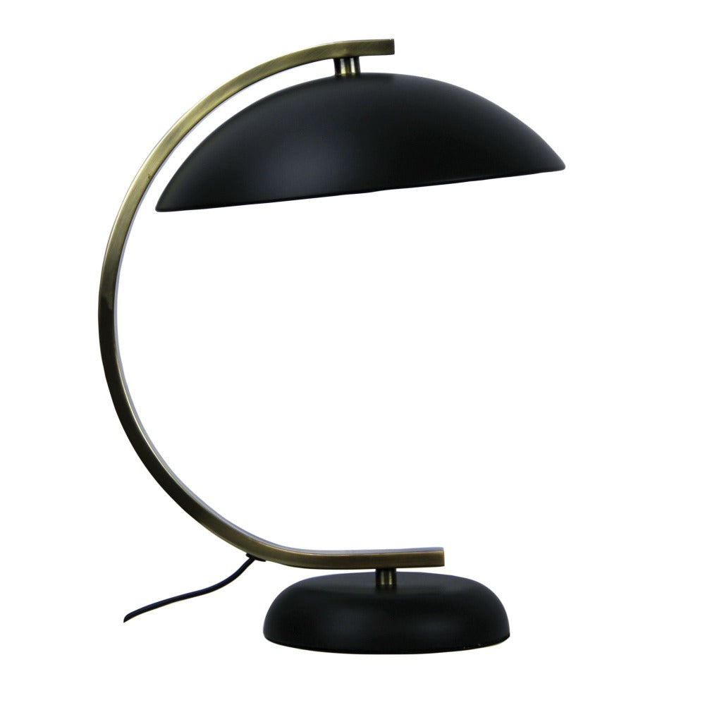 Vintage-Inspired Black Antique Table Lamp (Available in 2 Colors)