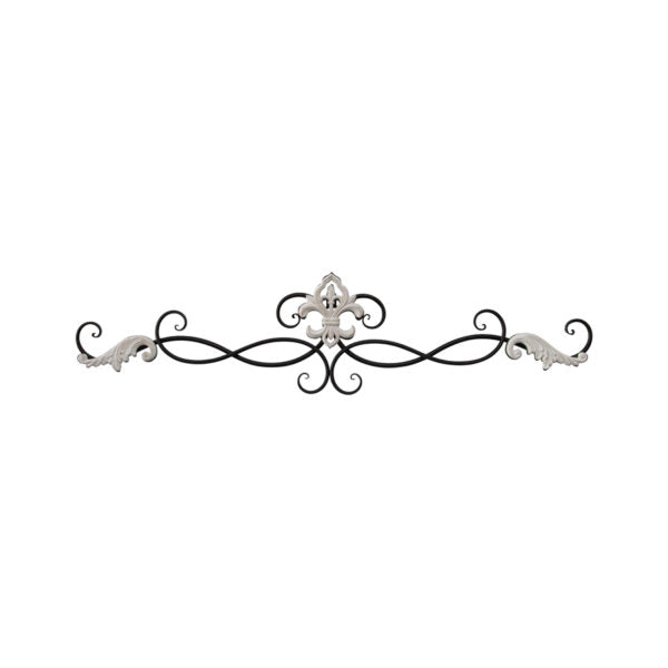 Vintage-Style Fleur-de-Lis Wall Art