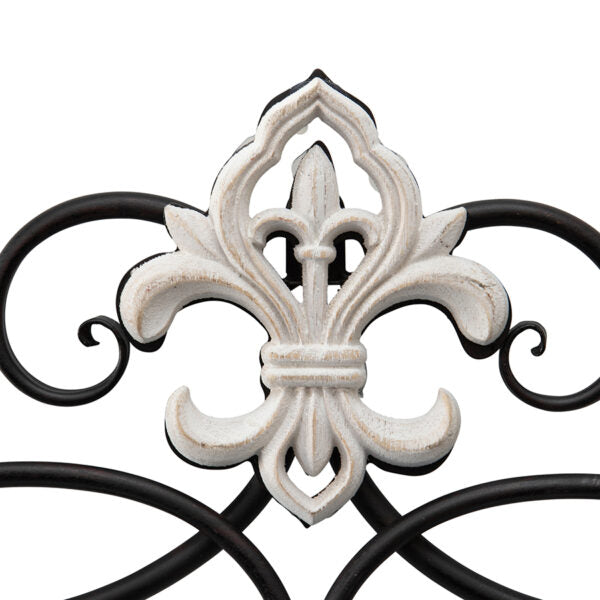 Vintage-Style Fleur-de-Lis Wall Art